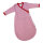 Wickel-Schlafsack m. Arm Wolle/ Seide rot geringelt