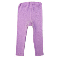 Leggings Wolle/Seide rose-grau