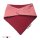 Manymonths Halstuch Wolle raspberry red/red stripes