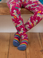 Kindersocken 3er Pack Regenbogen - 36-38