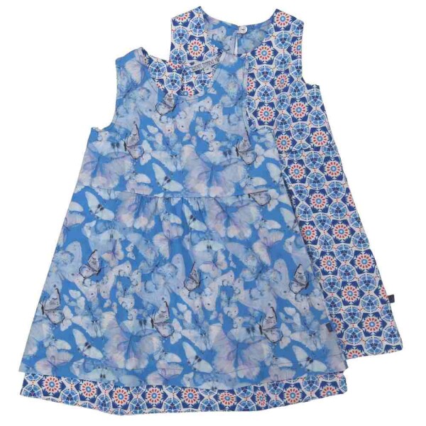 Wendekleid Schmetterlinge/Grafik - 86/92
