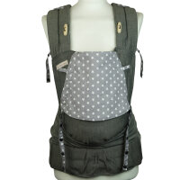 Fr&auml;ulein H&uuml;bsch SoftTai Babysize grey stars