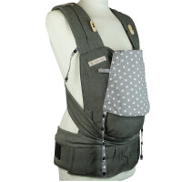 Fr&auml;ulein H&uuml;bsch SoftTai Babysize grey stars