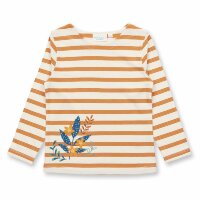 Aluna Langarmshirt Caramel Flowers - 92