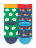 Socken 2er-Pack Rainbow Snail - 23-25