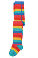 Strumpfhose Streifen Regenbogen - 92/104