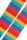 Strumpfhose Streifen Regenbogen - 104/116