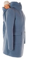 Mamalila Kapuzenmantel f&uuml;r zwei misty blue