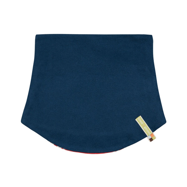 Schlauchschal Fleece Eisbären ultramarin