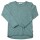 Basic Shirt Wolle aqua melange - 86/92