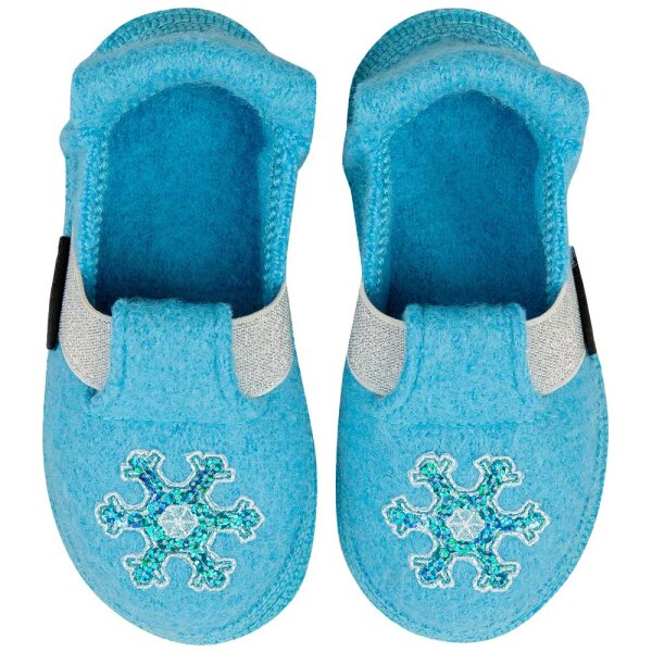Hausschuhe Wolle snowflake - 29