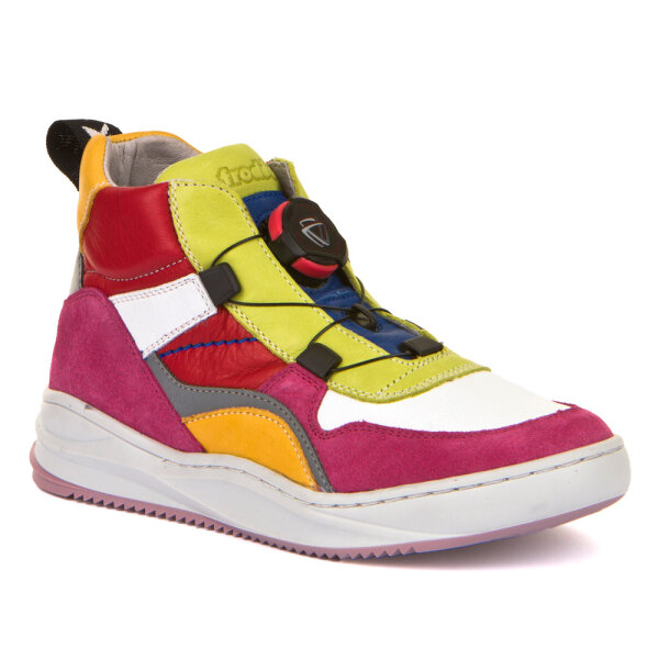 Sneaker Twist weiß-fuchsia