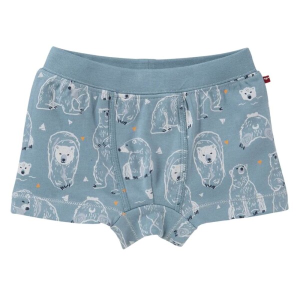 Boxershorts 2er-Pack Eisbären petrol - 140