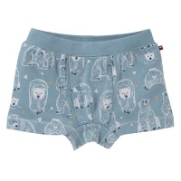 Boxershorts 2er-Pack Eisb&auml;ren petrol - 140