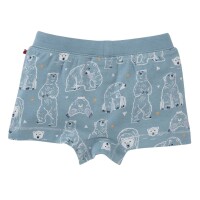 Boxershorts 2er-Pack Eisb&auml;ren petrol - 140