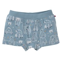 Boxershorts 2er-Pack Eisb&auml;ren petrol - 140