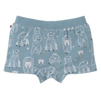 Boxershorts 2er-Pack Eisb&auml;ren petrol - 140