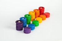 Set Ringe, Taler, Nins Figuren Regenbogen
