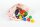 36 Holzmurmeln Regenbogen