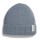 Strick-Beanie Merino rauchblau - 1