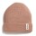 Strick-Beanie Merino rose - 2