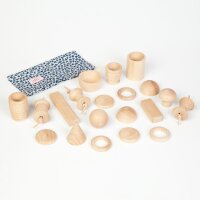 Schatz Set 20-teilig natur