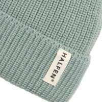 Strick-Beanie Merino mint - 1