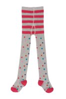 Strumpfhose Grey Polka Dot