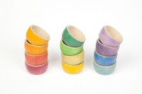 12 Sch&uuml;sseln Regenbogen