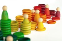 Set The Nins Carla Figuren, Ringe, Taler Regenbogen