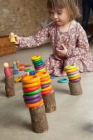 Set The Nins Carla Figuren, Ringe, Taler Regenbogen