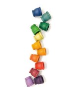12 Mates Becher Regenbogen
