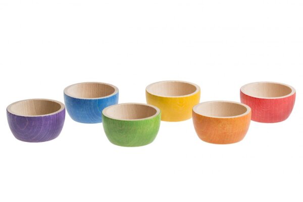 6 Schüsseln Regenbogen