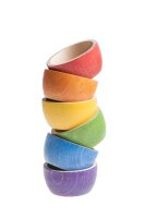 6 Sch&uuml;sseln Regenbogen