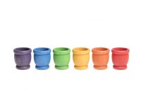 6 Mates Becher Regenbogen