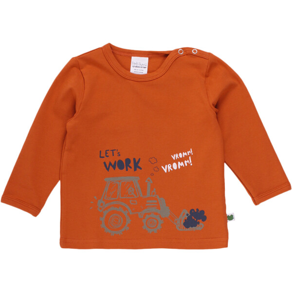 Shirt langarm Traktor Vroom rust