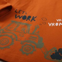 Shirt langarm Traktor Vroom rust