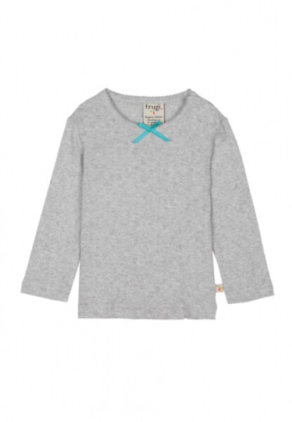 Little Mia Langarmshirt grey marl