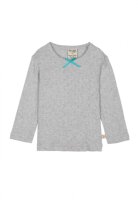 Little Mia Langarmshirt grey marl