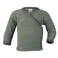 Wickelshirt Wolle/Seide walnuss/natur