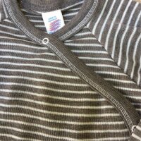 Wickelshirt Wolle/Seide walnuss/natur