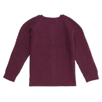 Elia Strickjacke aubergine - 122