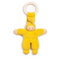 Pimpel Frottee gelb mit Ring 20cm