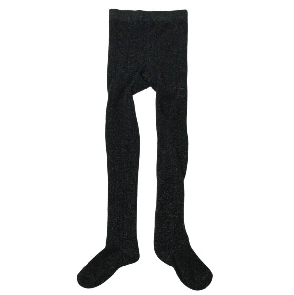 Strumpfhose Wolle Bambus navy - 110
