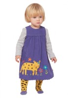 Lily Cord Kleid Leopard