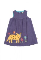Lily Cord Kleid Leopard