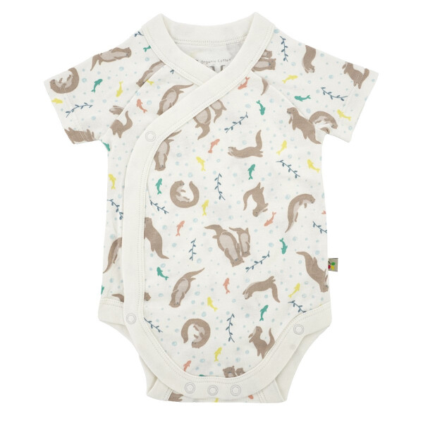 Shay Body kurzarm Otter - 80/86