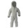Overall Wollfleece hellgrau melange