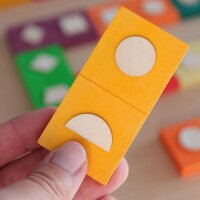 Domino geometrische Formen