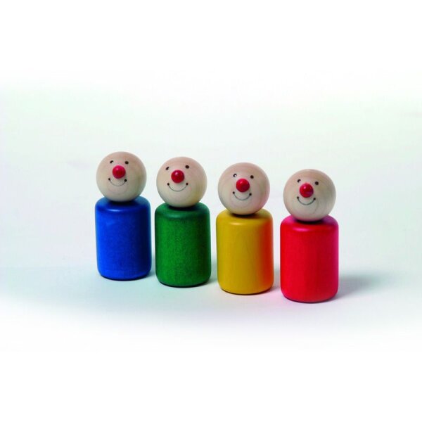4 bunte Spielfiguren Pico